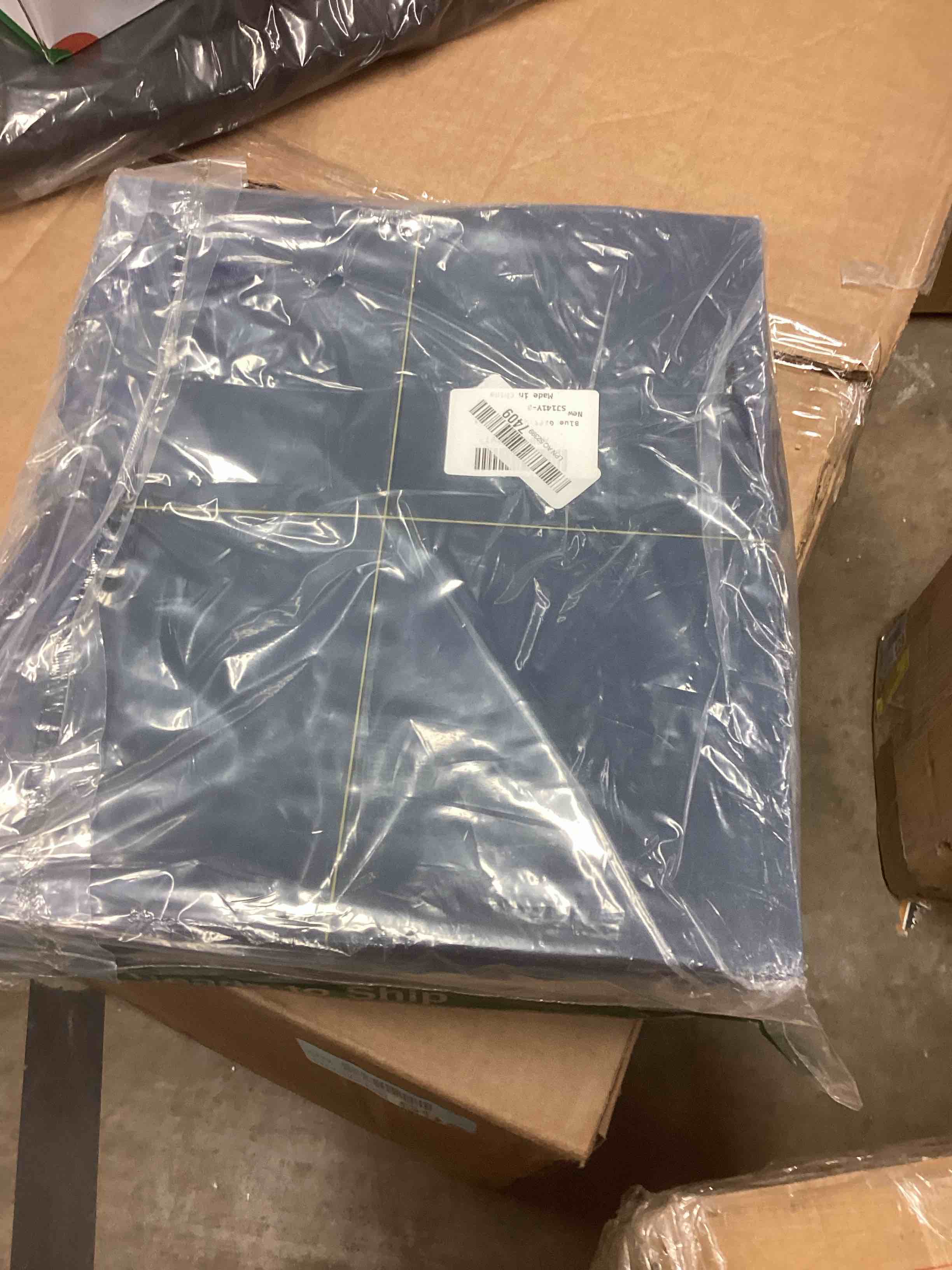 Condition photo showing New/Like New for Sdootjewelry Blue Gift Bags - Navy Blue Kraft Paper Bags 12.5x4.5x11" with Handles (20 Pack) for Parties, Shopping, or Business 12.5" × 4.5" × 11"