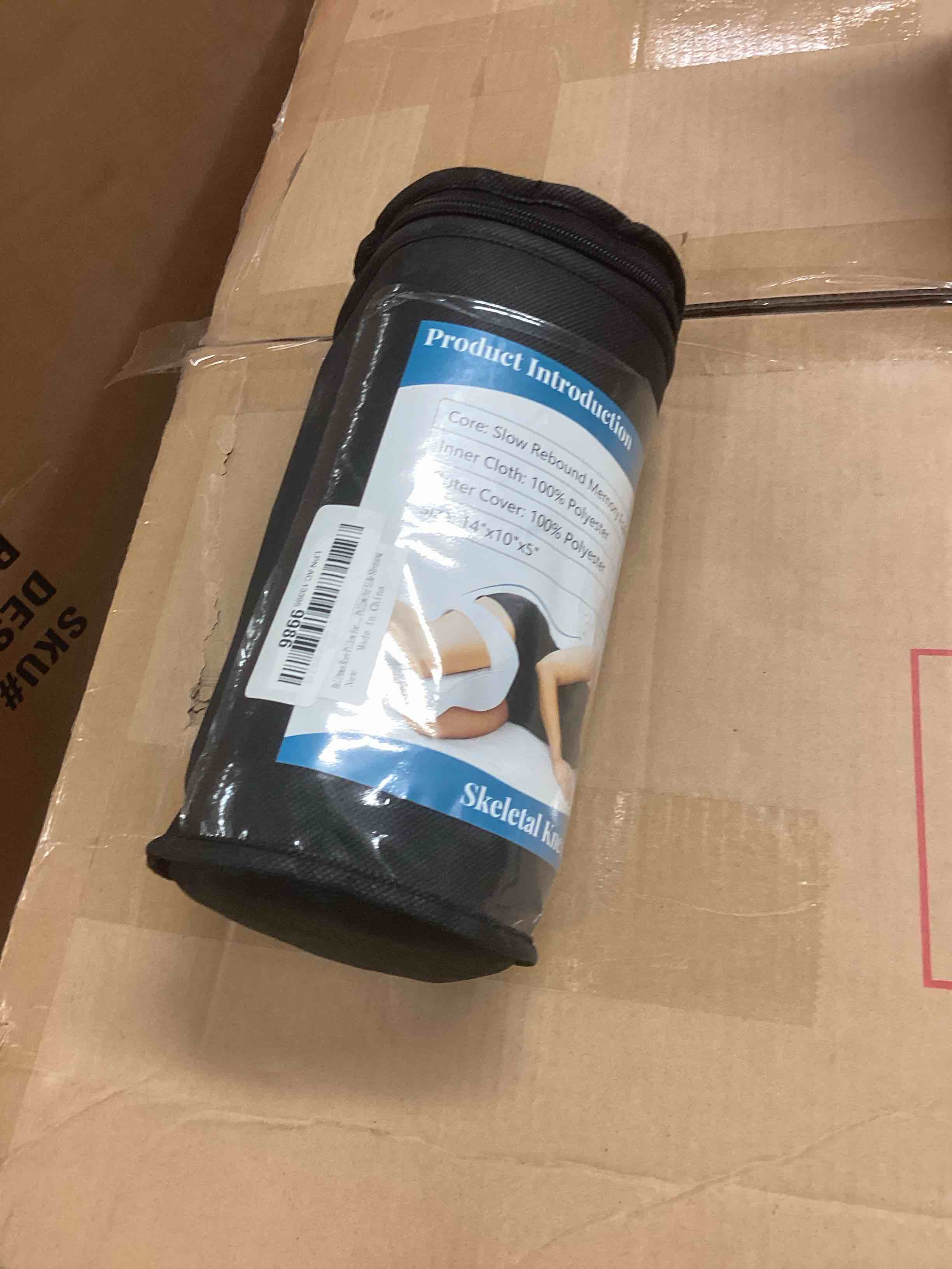 Condition photo showing New/Like New for Knee Pillow for Side Sleepers, Memory Foam Leg Pillow for Side Sleeping, Adjustable Strap Knee Pillows, Pillow for Between Knees While Sleeping, Relief for Sciatica, Back, HIPS, Knees, Joints Pain