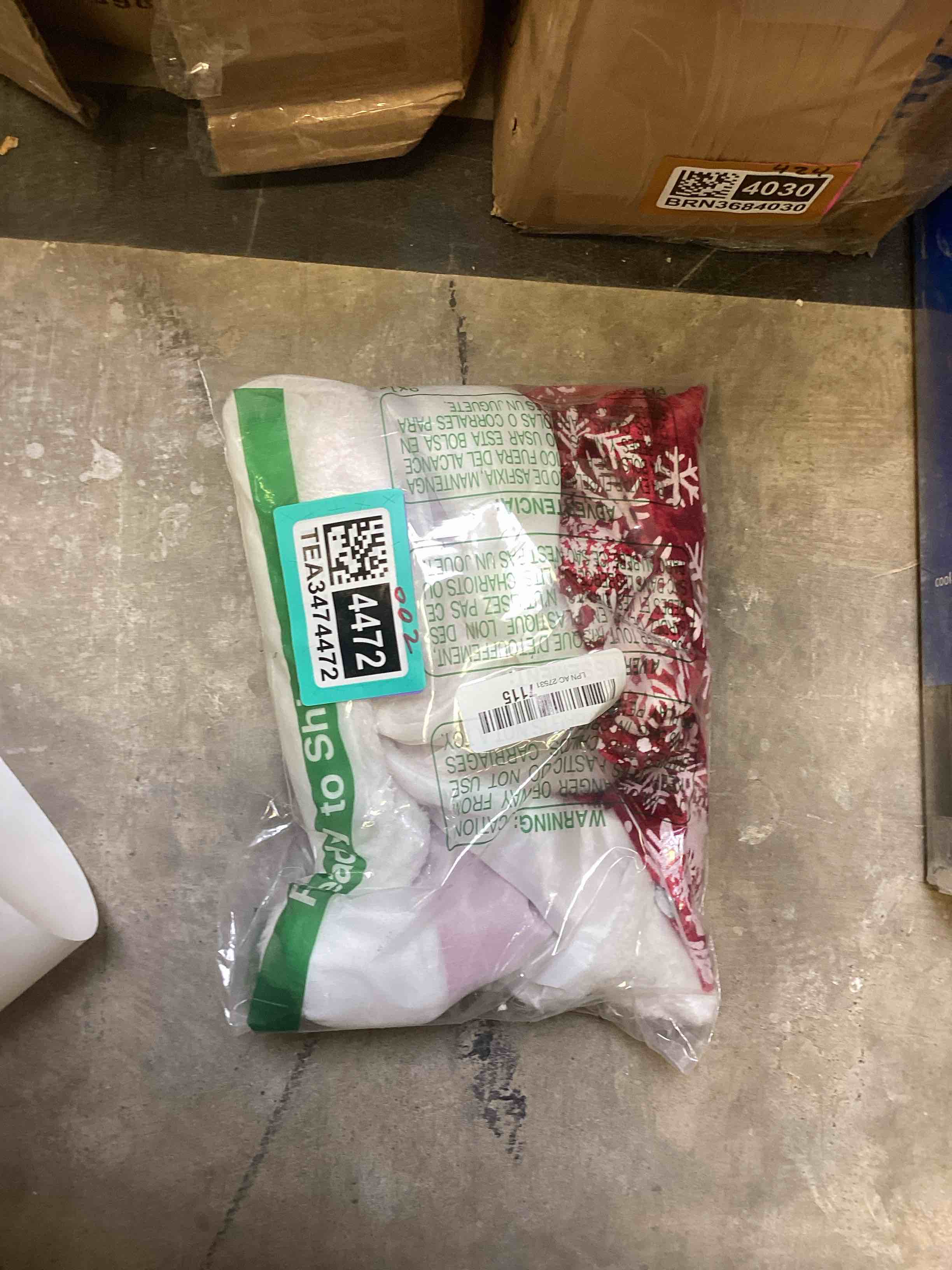 Condition photo showing New/Like New for Christmas Tree Skirt, 32 Inch Red Velvet Tree Skirt with Snowflakes Patterns, Indoor Christmas Decorations Red Velvet 32 In