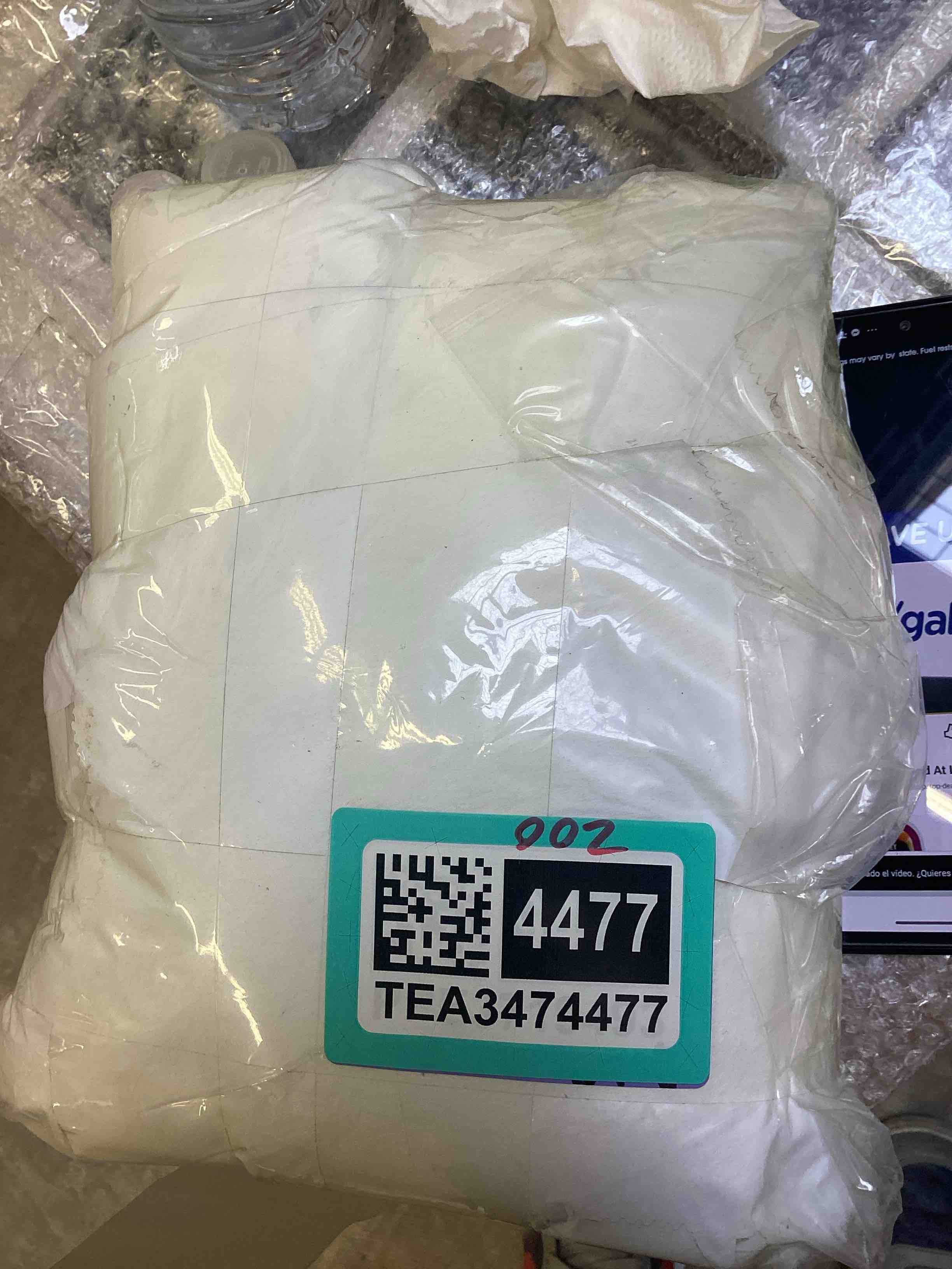 Condition photo showing New/Like New for CT Craft LLC 48 Inch White Faux Fur Christmas Tree Skirt for Easy Installation Xmas Tree Party Holiday Decorations White 48"