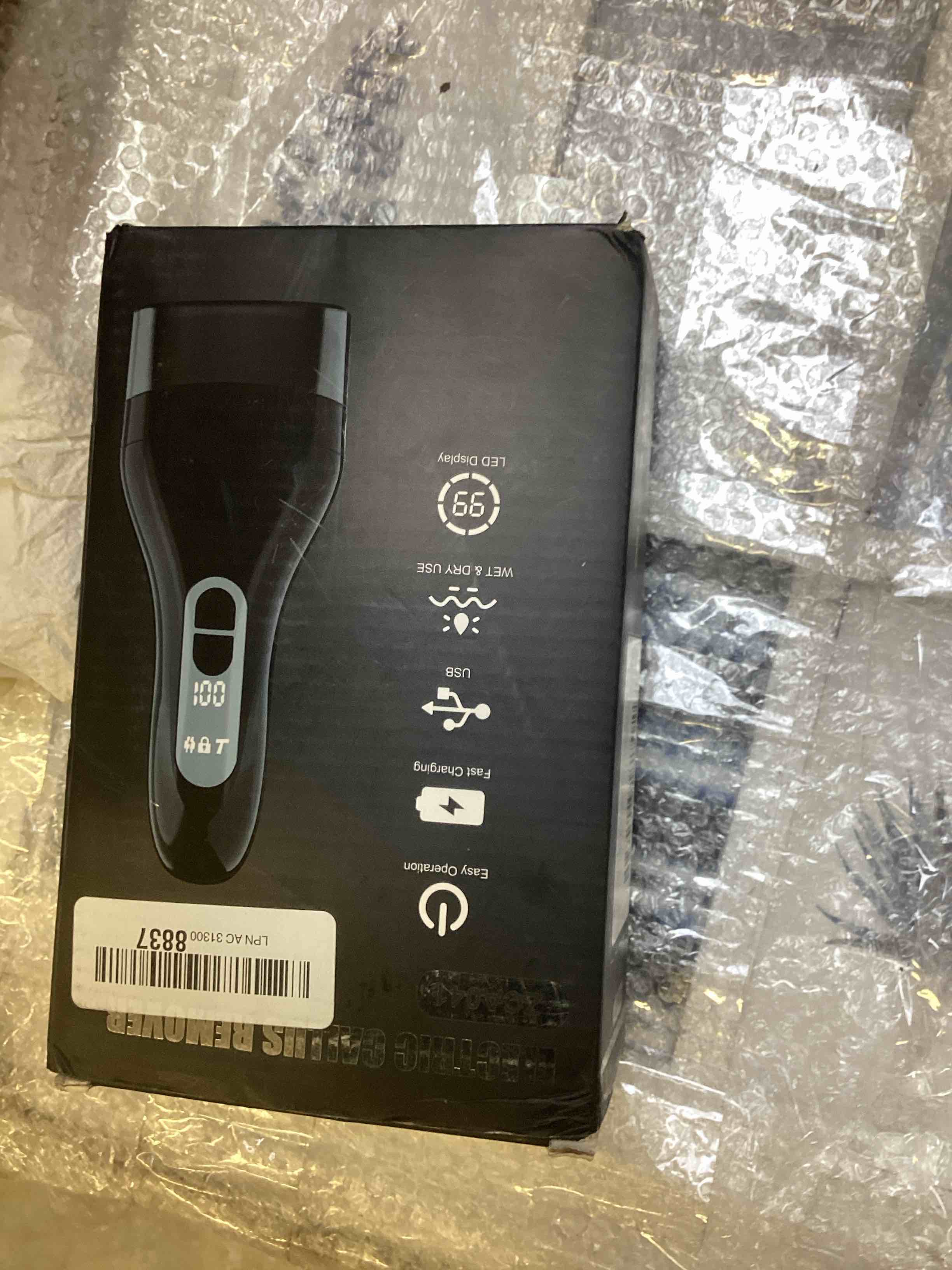 Condition photo showing New/Like New for Electric Callus Remover for Feet,Rechargeable Electronic Foot File Pedicure Tools,Professional Waterproof Foot Scrubber File,Portable Pedi Feet Care for Cracked Heels &Dead Skin with LCD Display