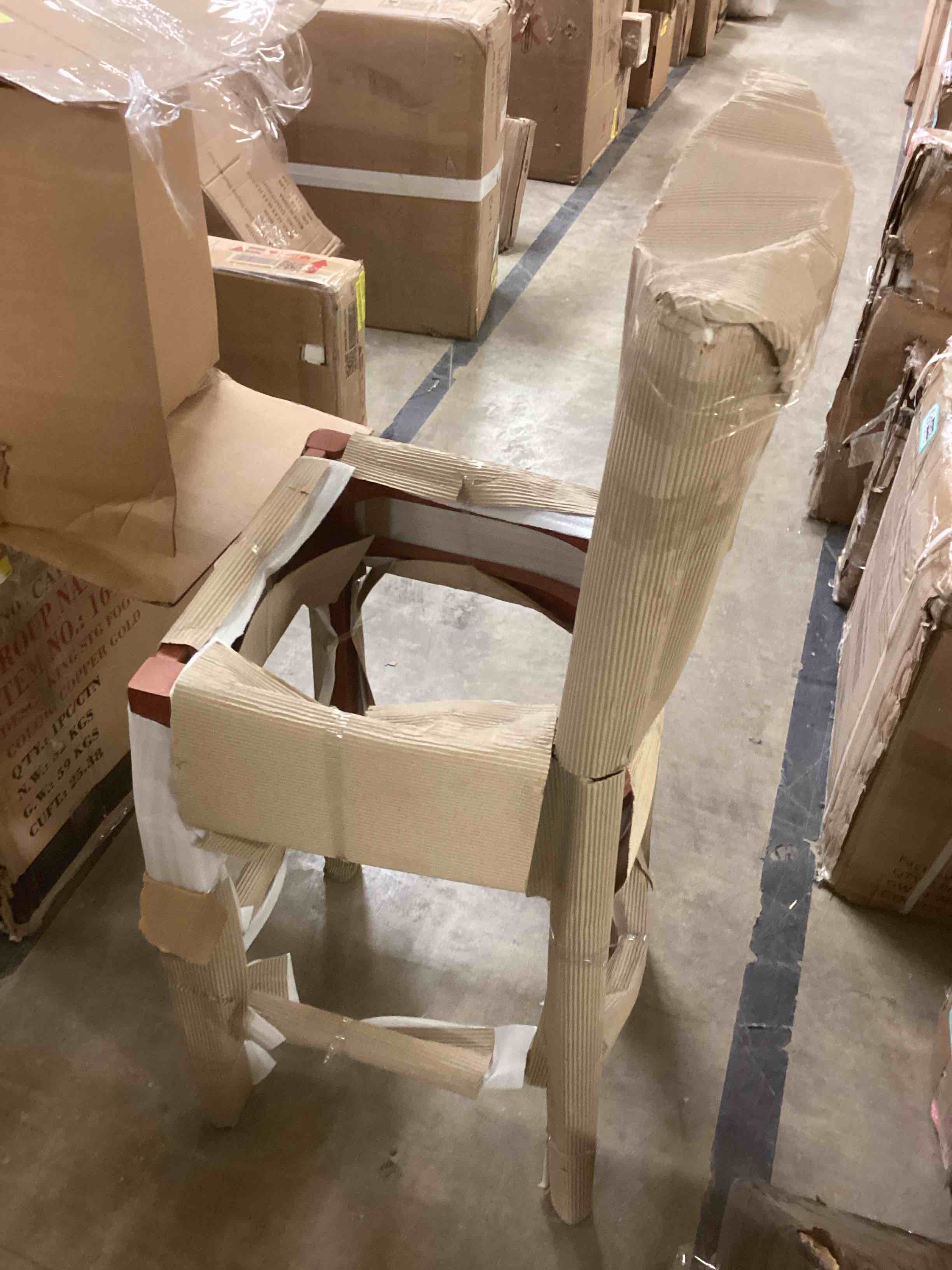 Condition photo showing Good Condition for Statice Dahlia 30" Bar Stool (Incomplet)