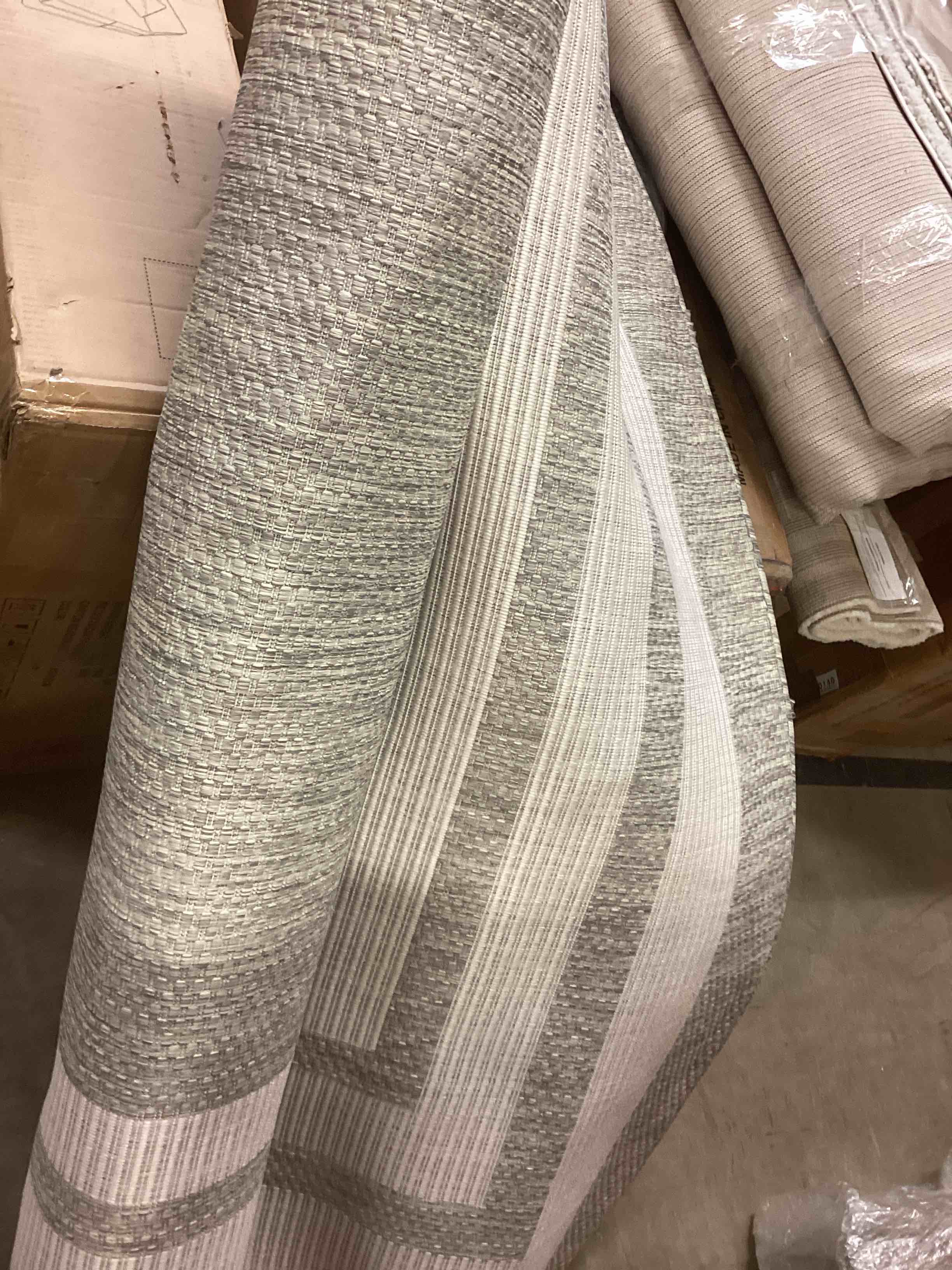 Condition photo showing Good Condition for Livabliss Eagean Casual Indoor/Outdoor Area Rug - 12' x 14'11" - Beige/Grey
