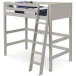 Caitlyn Full Loft Bed gray finish(Incomplet)