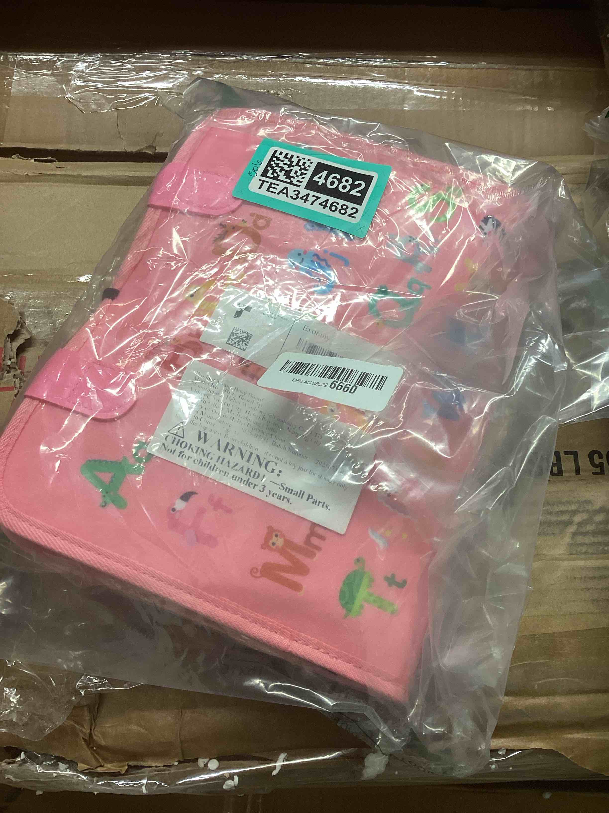 Condition photo showing New/Like New for Exorany Busy Board Montessori Toys for Toddler Girl Birthday Gifts, Busy Book Sensory Learning Toys for Toddlers, Toddler Girl Airplane Car Travel Toy Educational Activities Pink/P8