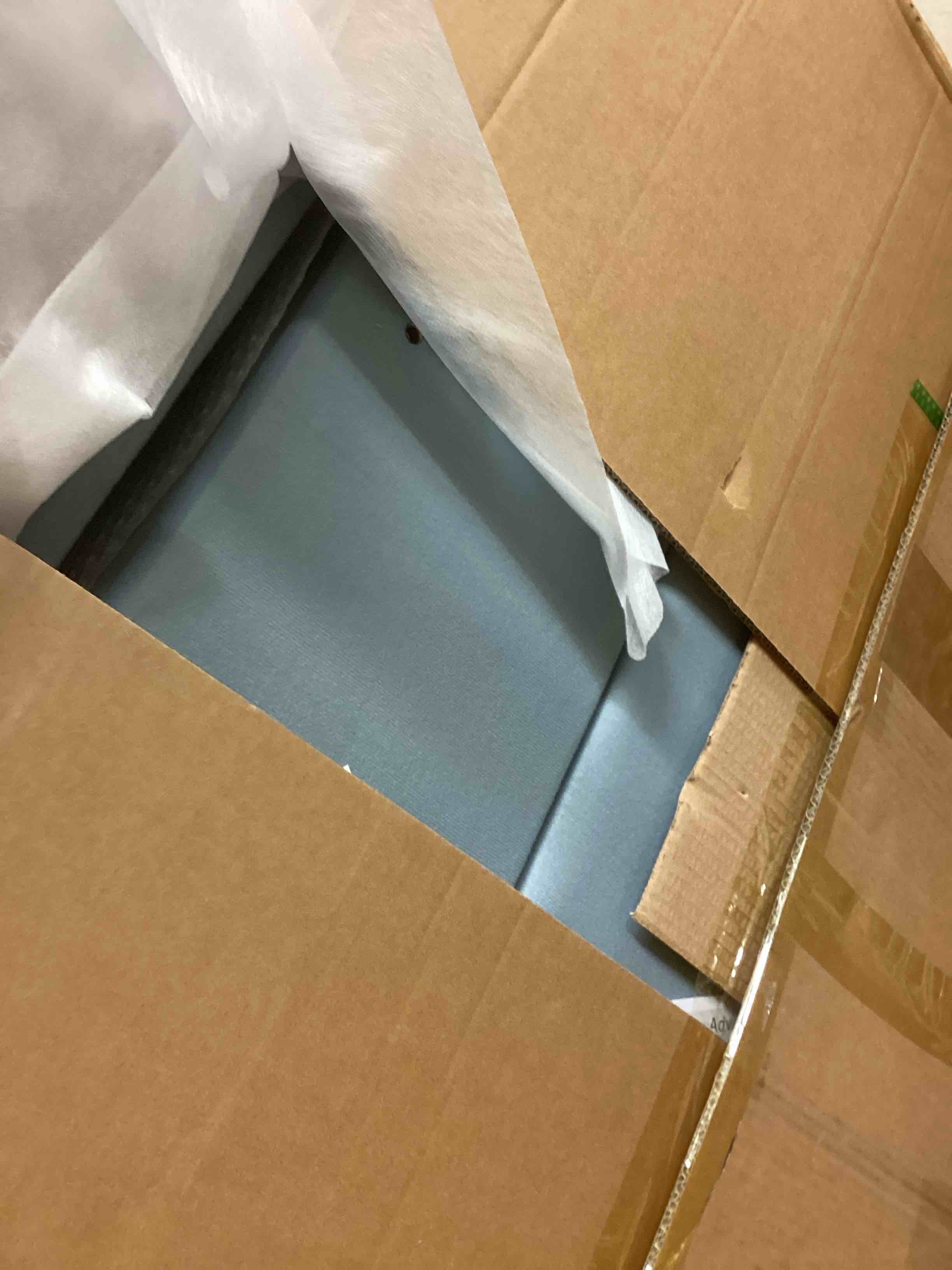 Condition photo showing Good Condition for (Box 2/4)Modechai Sectional Sofa, 152“ Down Filled Sofa, 6 Seats U Shaped Couch with Chaise, Ottoman