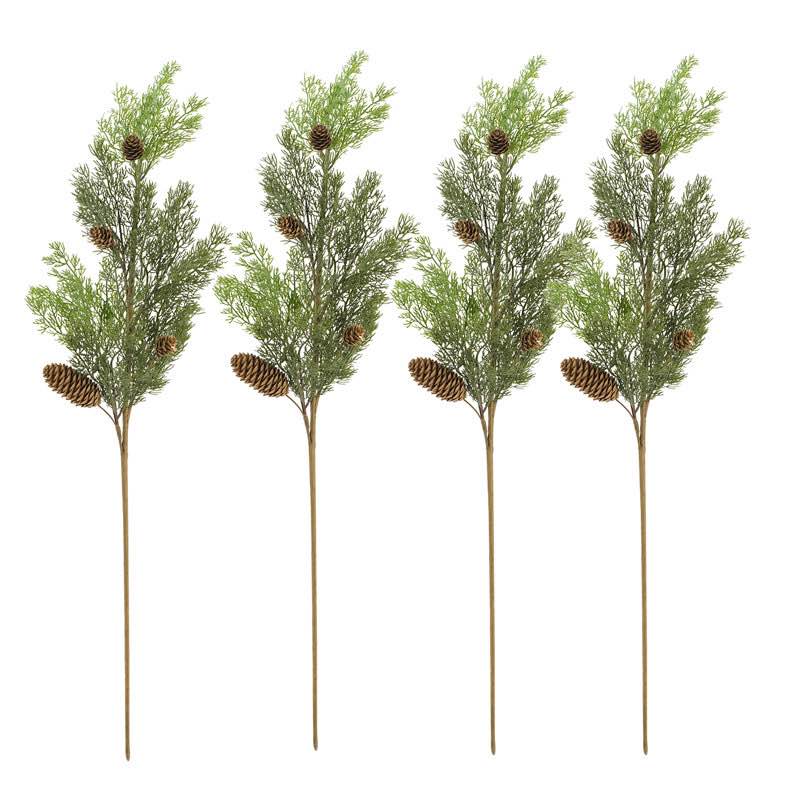 (3-Pieces)Ophelia & Co. S/4 10.5" Pine Spray