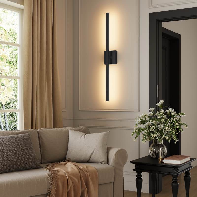dimmable cordless led wall sconce with remote - aluminum battery operated?