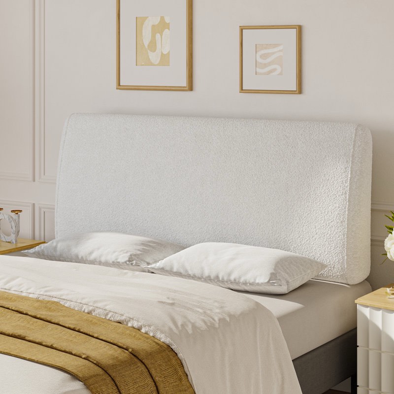 upholstered headboard ergonomic fabric headboard suitable for 8-14 inch mattress