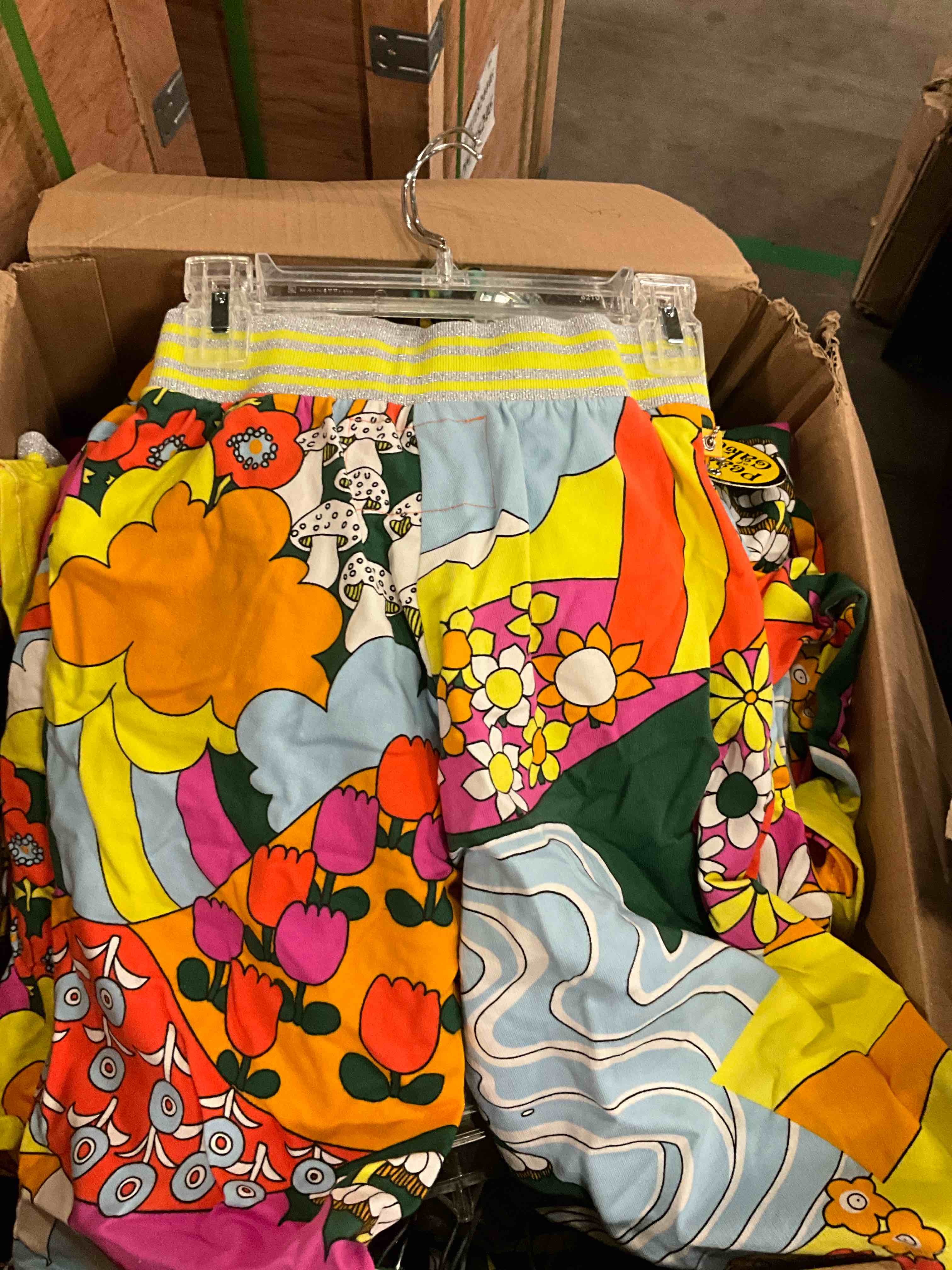 Box Lot of Assorted Children Clothing Different Size And Styles