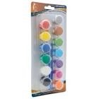 Acrylic Paint Pots Set, 12 Colored Paint Strip Plus 1 Glitter Paint Pot (10 pieces)
