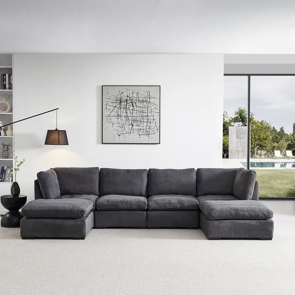 (incomplet)Modular Sofa with Ottoman(only ottoman)
