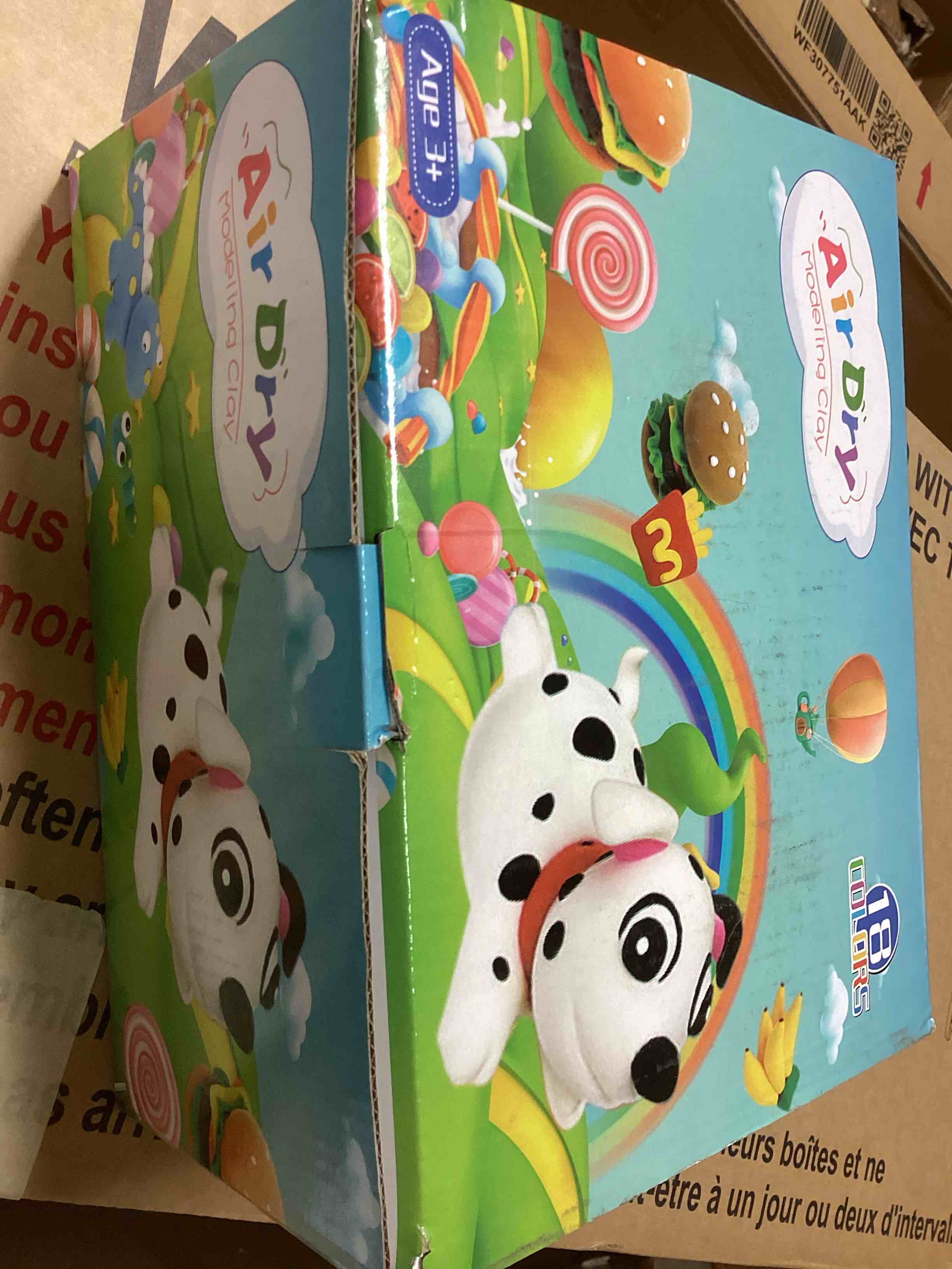 Air Dry modeling clay 18 colors