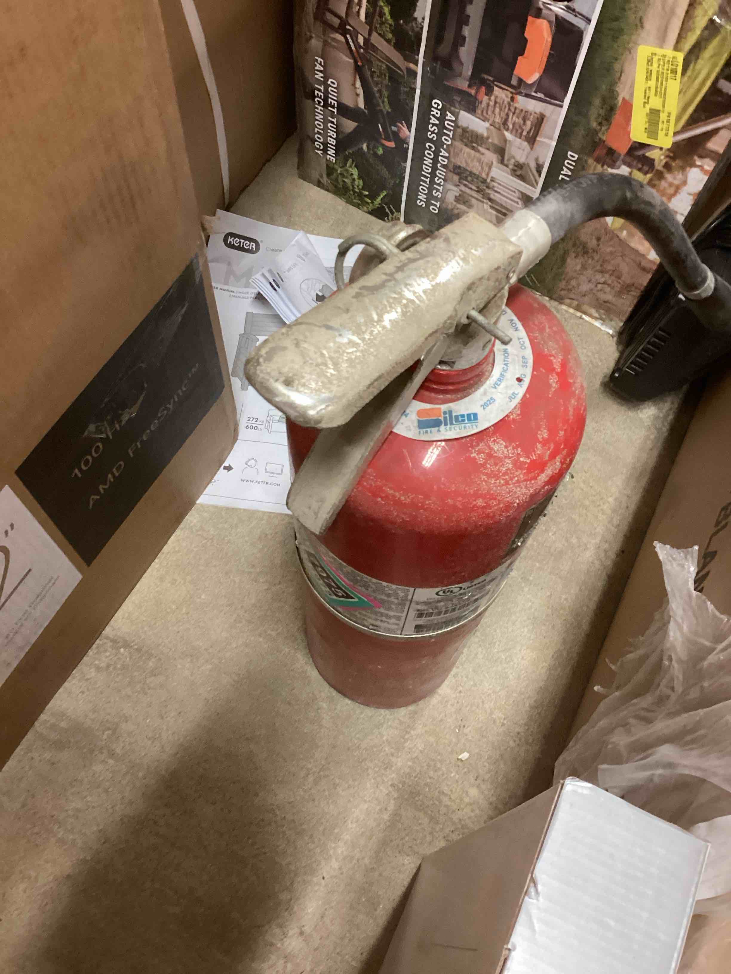 Amerex B500 ABC Dry Chemical Fire Extinguisher 2A-10 BC Rated, 5 lb.