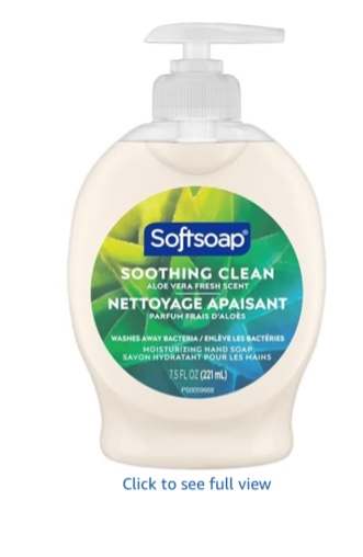 softsoap liquid hand soap, aloe - 7.5 fluid ounce