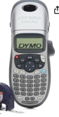 dymo letratag 100h plus handheld label maker for office or home, only what is in the picture