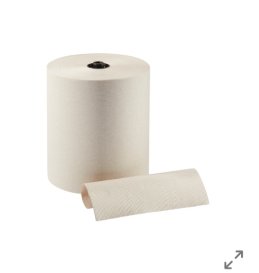 ENMOTION® 8” RECYCLED PAPER TOWEL ROLLS BY GP PRO (GEORGIA-PACIFIC), BROWN, 6 ROLLS PER CASE