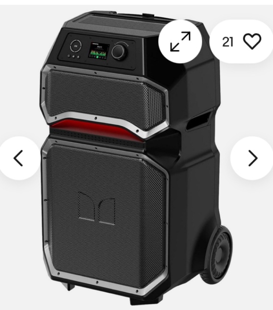 monster mnrrx rockin roller x bluetooth speaker