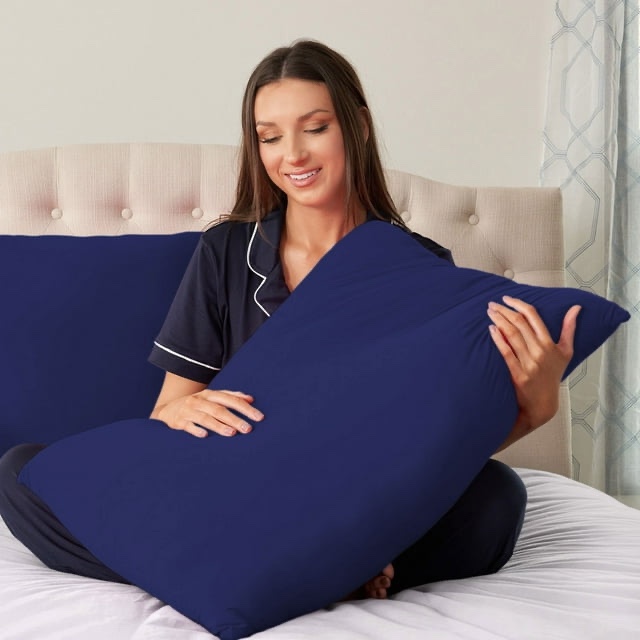 cloud pillow, 2 pack blue