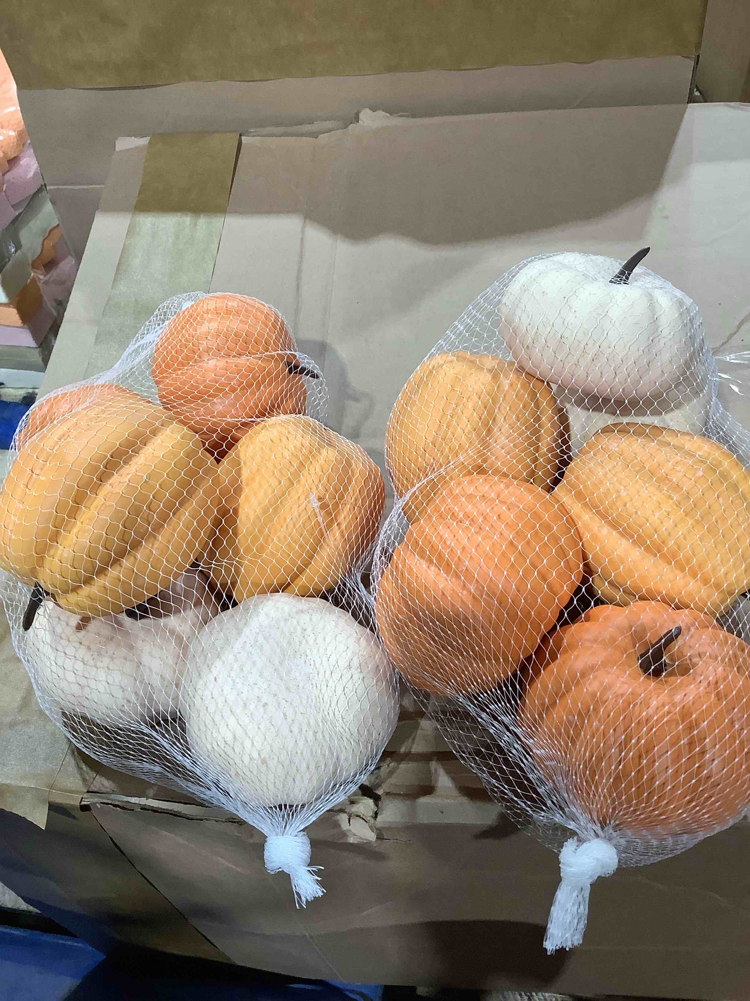Assorted Fall Halloween Pumpkins