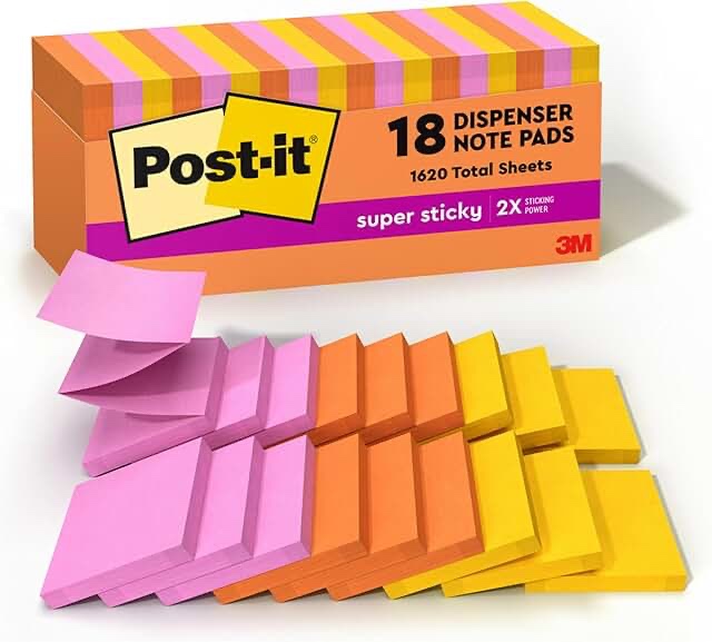 Post-it® Super Sticky Adhesive Note