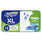 swiffer sweep + mop xl  wet pads refill  floor cleaner  cleaning cloths  fresh scent  12ct