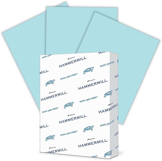 Hammermill  HAM103309  Colors Copy Paper  500 Per Ream  Blue