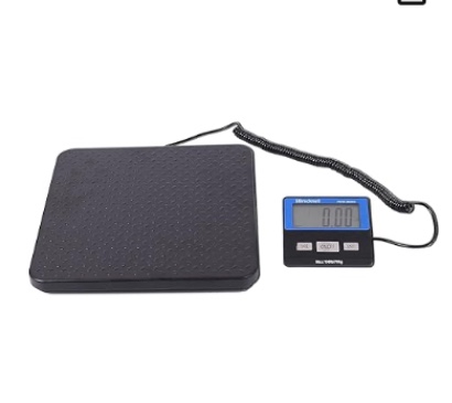 Salter Brec 11.7 x 2.2 in. 150 lbs Digital Scale  Black