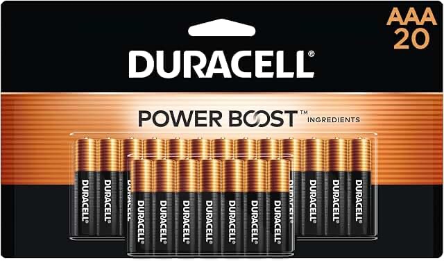 duracell coppertop aaa batteries - 20pk alkaline battery