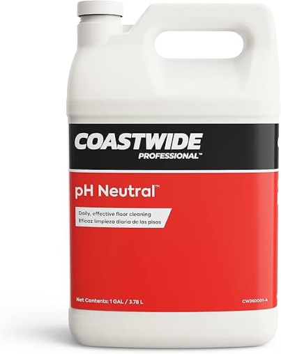COASTWIDE 919529 Floor Cleaner Ph Neutral, 3.78L, 4/Carton