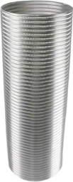 Lambro Industries 310F 8 in. x 8 ft. Aluminum Flexible Triple Lock Semi Rigid Duct