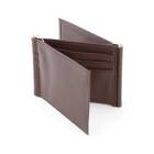 Royce of New York Double Fold Leather Brown Wallet
