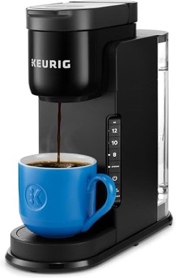 keurig k-express coffee maker - black: single serve, k-cup compatible, 42 oz reservoir, auto shut-off, fits travel mug