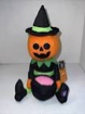 12" Plush Stirring Pumpkin Witch Halloween Decorative Prop - Hyde & EEK! Boutique™
