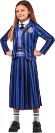 Wednesday Adam’s Small child Enid Nevermore Academy Uniform Halloween Costume S