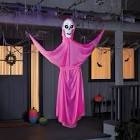 65" Black Light Responsive Ghoul Halloween Decorative Prop Orange - Hyde & EEK! Boutique™: Indoor/Outdoor Ghost Decor
