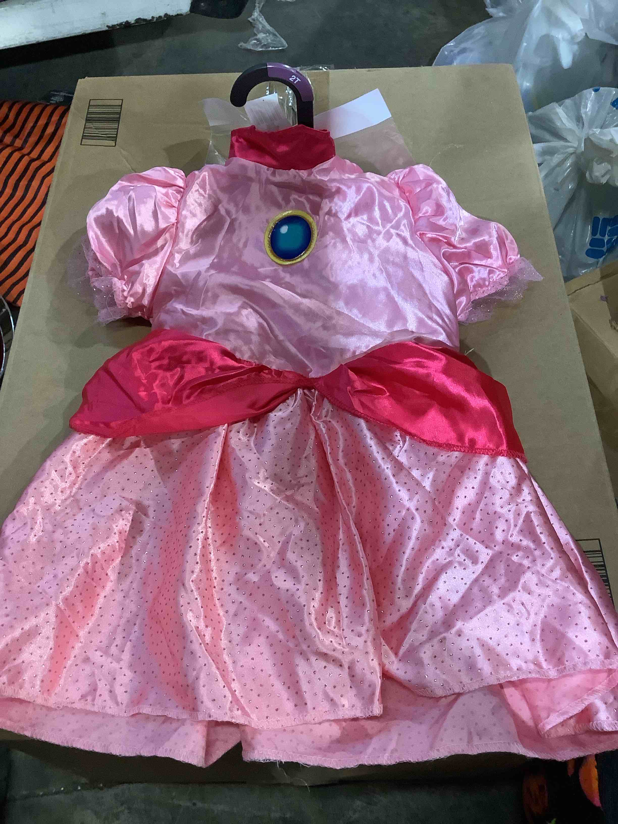 Dress up princess dress size small with crown