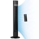 Xtra Air 48 in. 4-Speed Tower Fan in Black with Digital Display, Auto Mode, Timer and Remote Control
