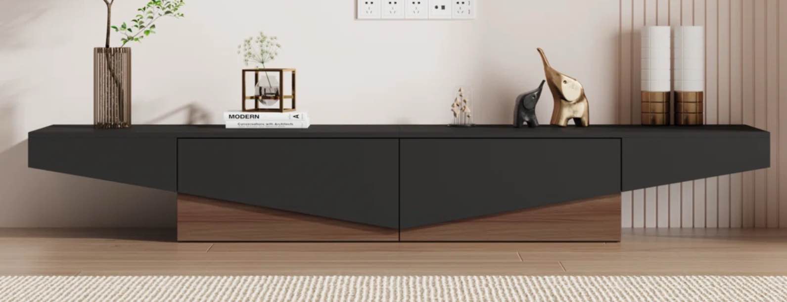 Braden 78.7” wide storage tv stand