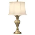 Dover 29 inch satin antique brass table lamp