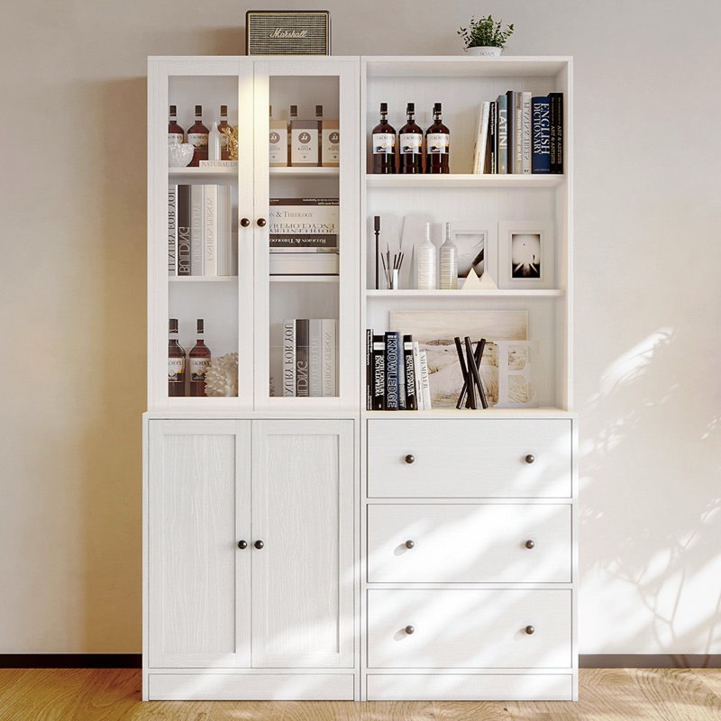 Resie Book cabinet storage bookcase, white, USAN1046962VNA, incomplete