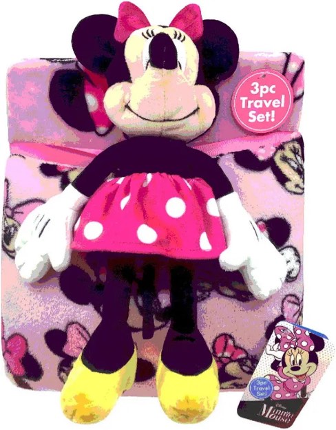Disney Minnie Mouse Kids Travel Set