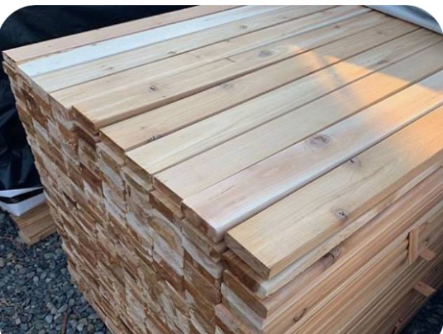 dry radius edge decking 5.5” x 6ft- 8ft (bid per board)