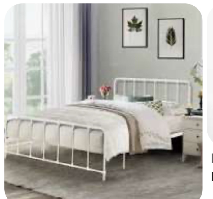 BRAND NEW COMPLETE Belle Isle Bella Colina Bed White Full Size