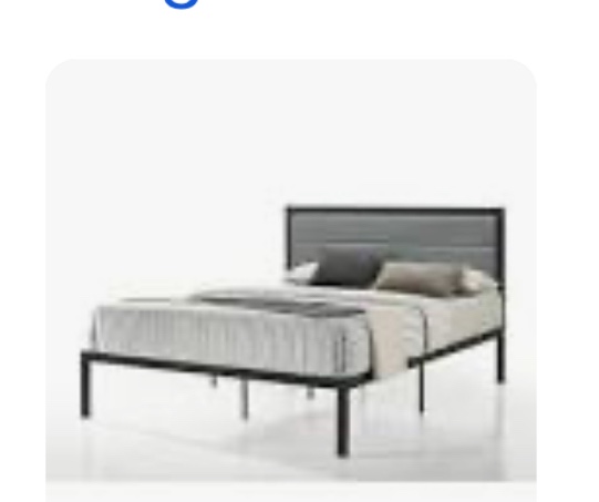BRAND NEW COMPLETE Belle Isle Furniture Highland Modern Velvet Low Profile Upholstered Bed Queen Beige