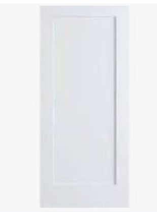 36” x 80” one panel solid core  door slab 