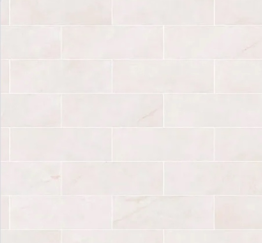eliane delray white 8x12 porcelain tile -bid per sq ft 