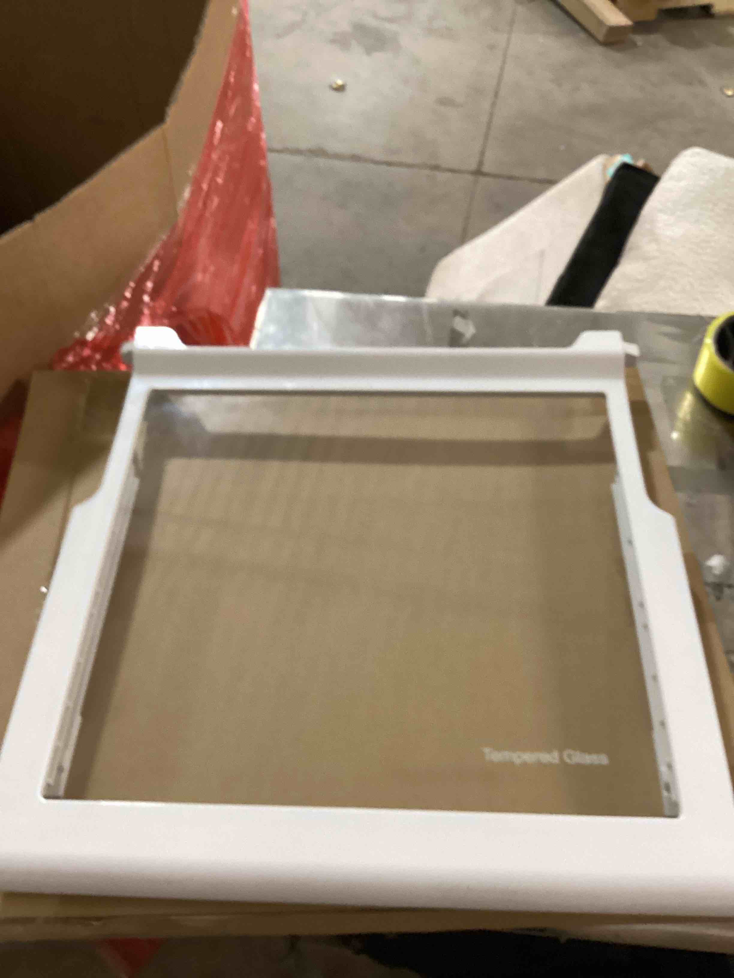 replacement pieces for refrigerator tempered glass