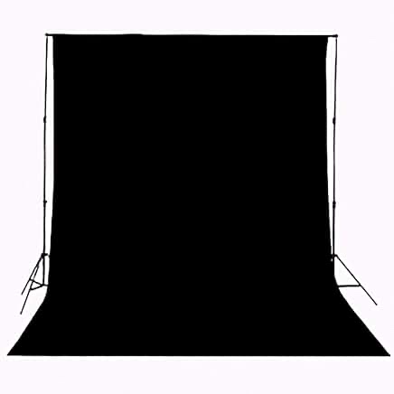 Black 8 x 7‘ft backdrop