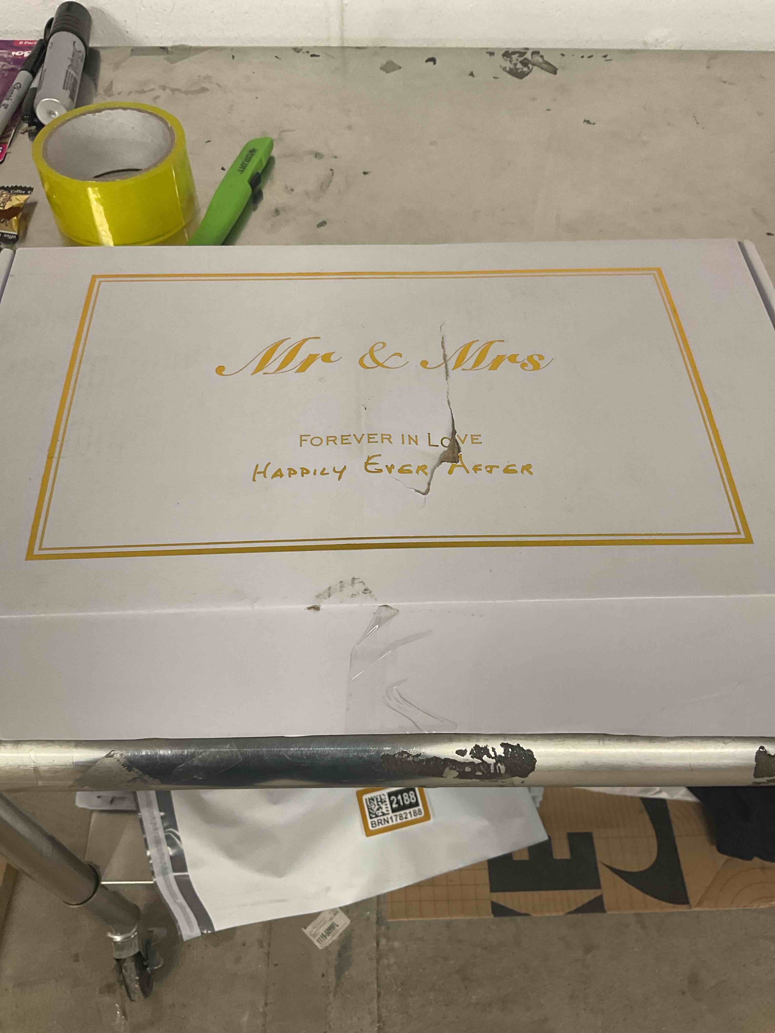 mr. and Mrs. forever in love happily ever after set